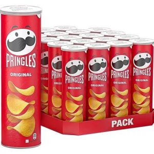 Uma caixa de Pringles